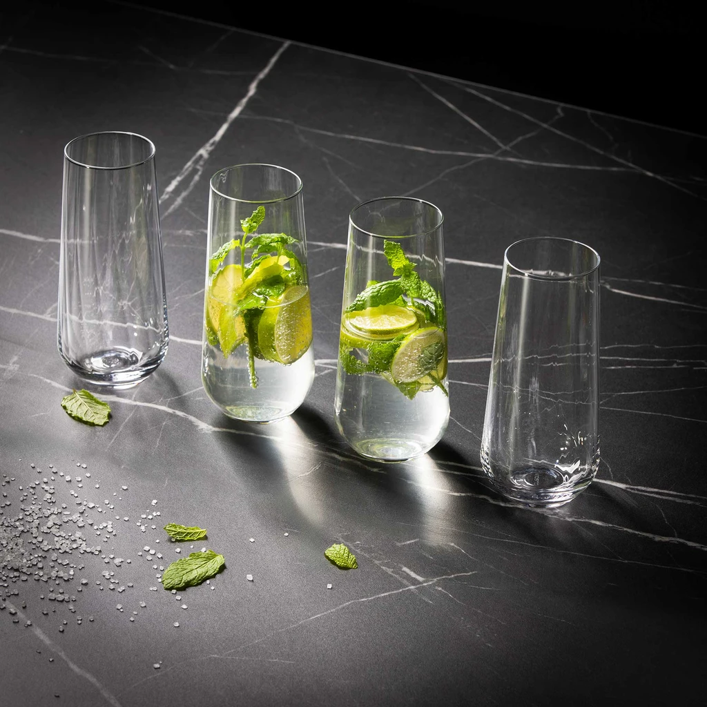 Súprava 4 pohárov na nápoje SHAKE N°5 GIN & TONIC 380 ml