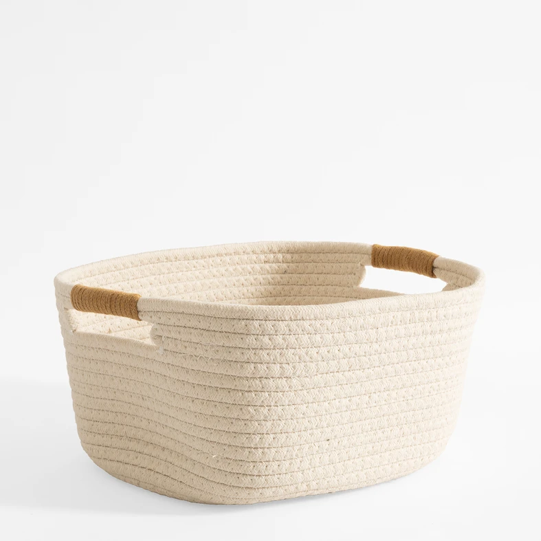 Úložný kôš biely 32x28x15 cm