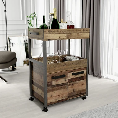 HOME BAR vintage bar na kolieskach