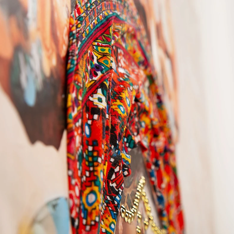 Obraz na plátne ŽENA I 100x100 cm