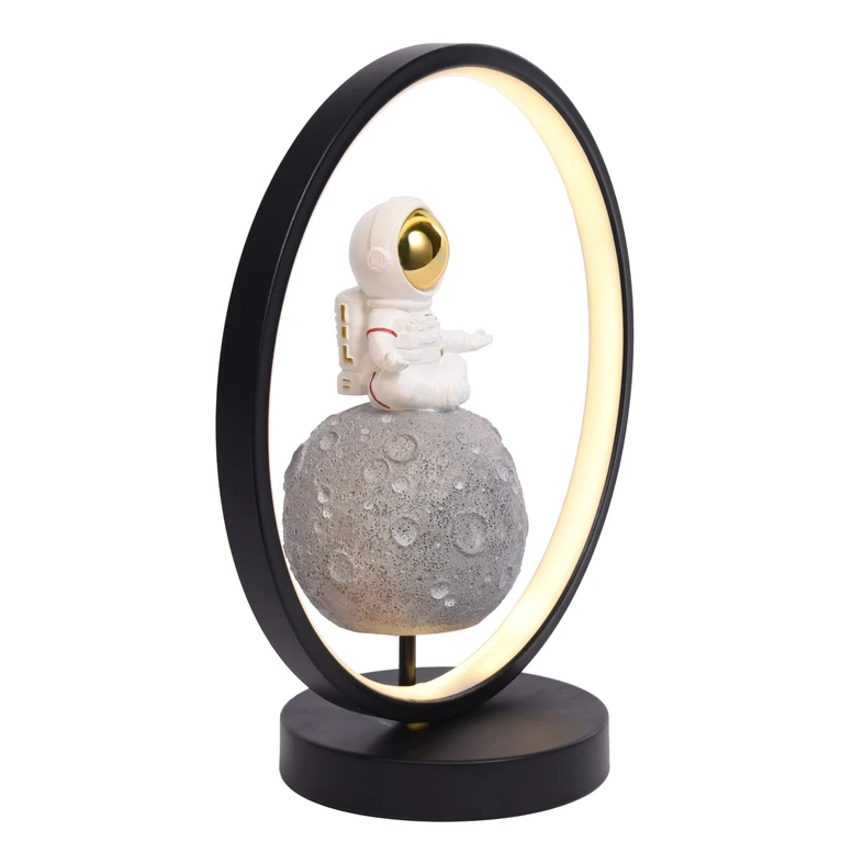 Dekoratívna stolná LED lampa MEDITUJÚCI ASTRONAUT