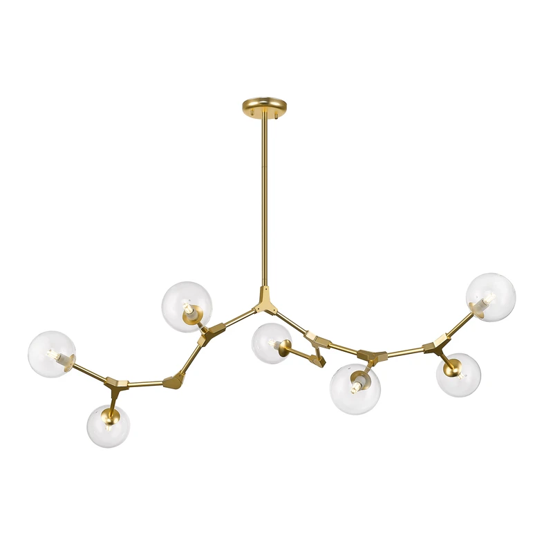 Závesné svietidlo DEIMOS zlaté gule