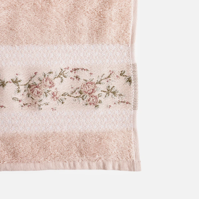 Bavlnený uterák v púdrovo ružovej farbe PROVENCE 50x90 cm