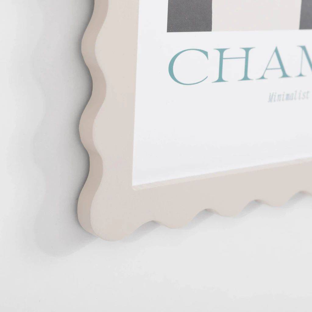 Retro obraz modrý 30x40 cm