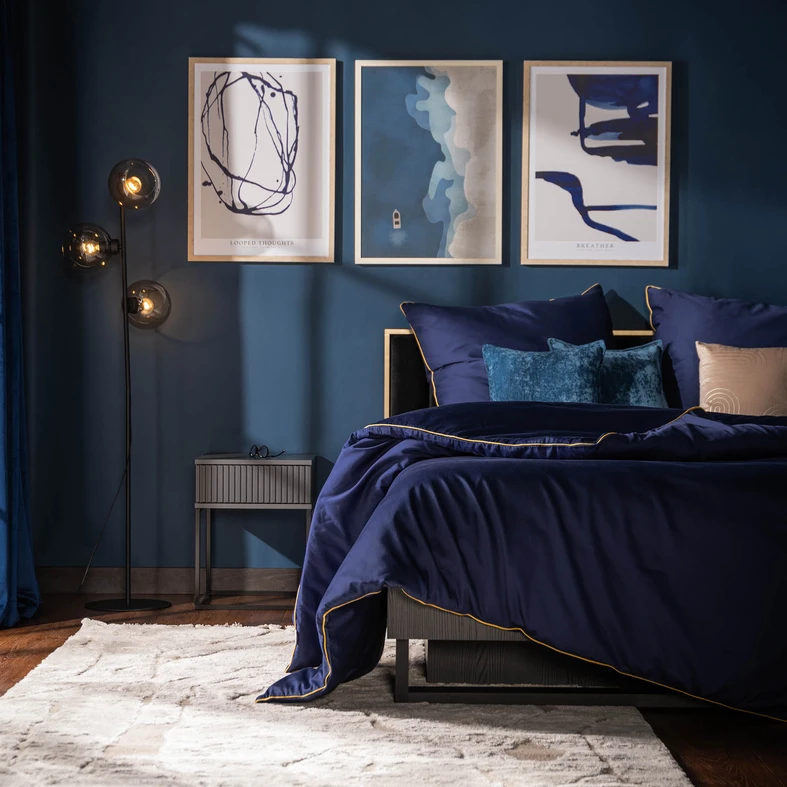 Nočný stolík NOTTE so zásuvkou, antracit