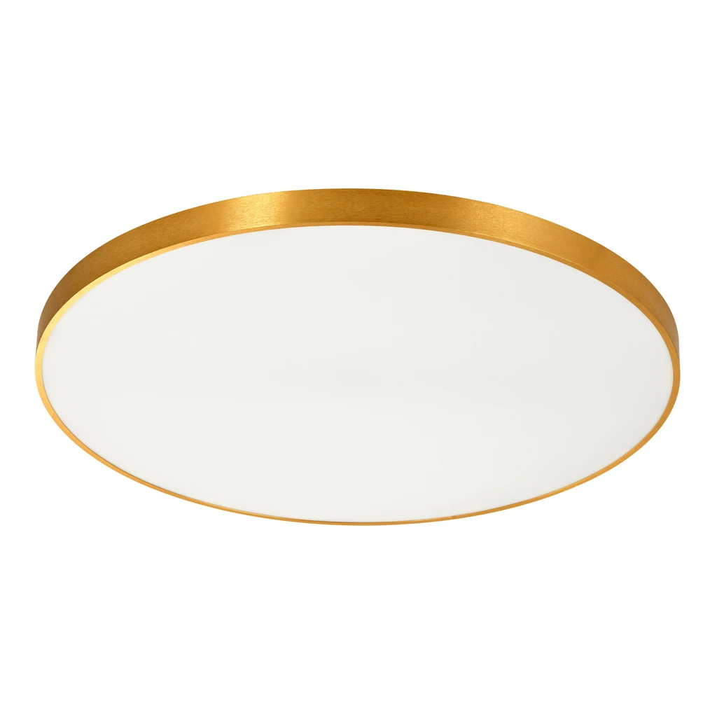 Stropná lampa LED okrúhla zlatá SIERRA 80 cm