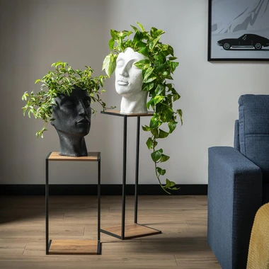 Stojan na kvetináč loftový AMIENS 60 cm