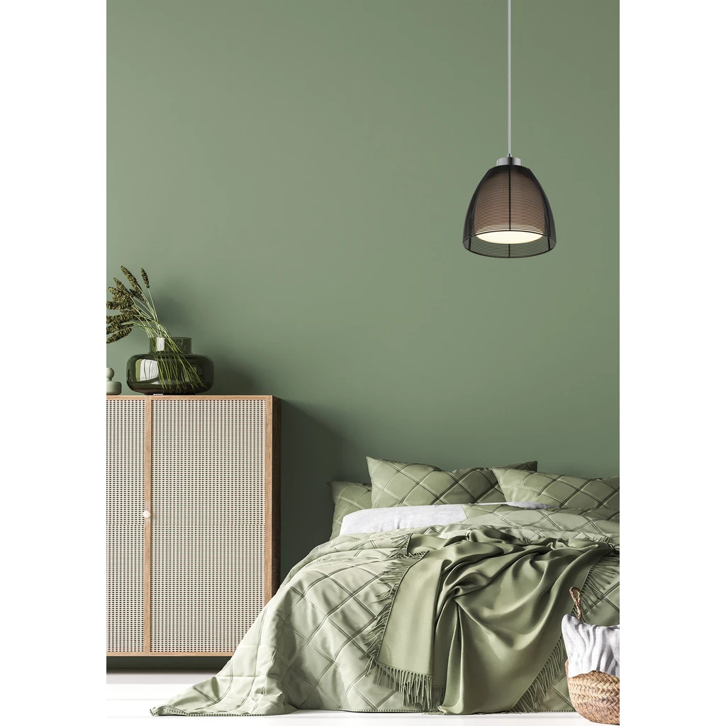 Moderné závesné svietidlo čierne PICO 19 cm