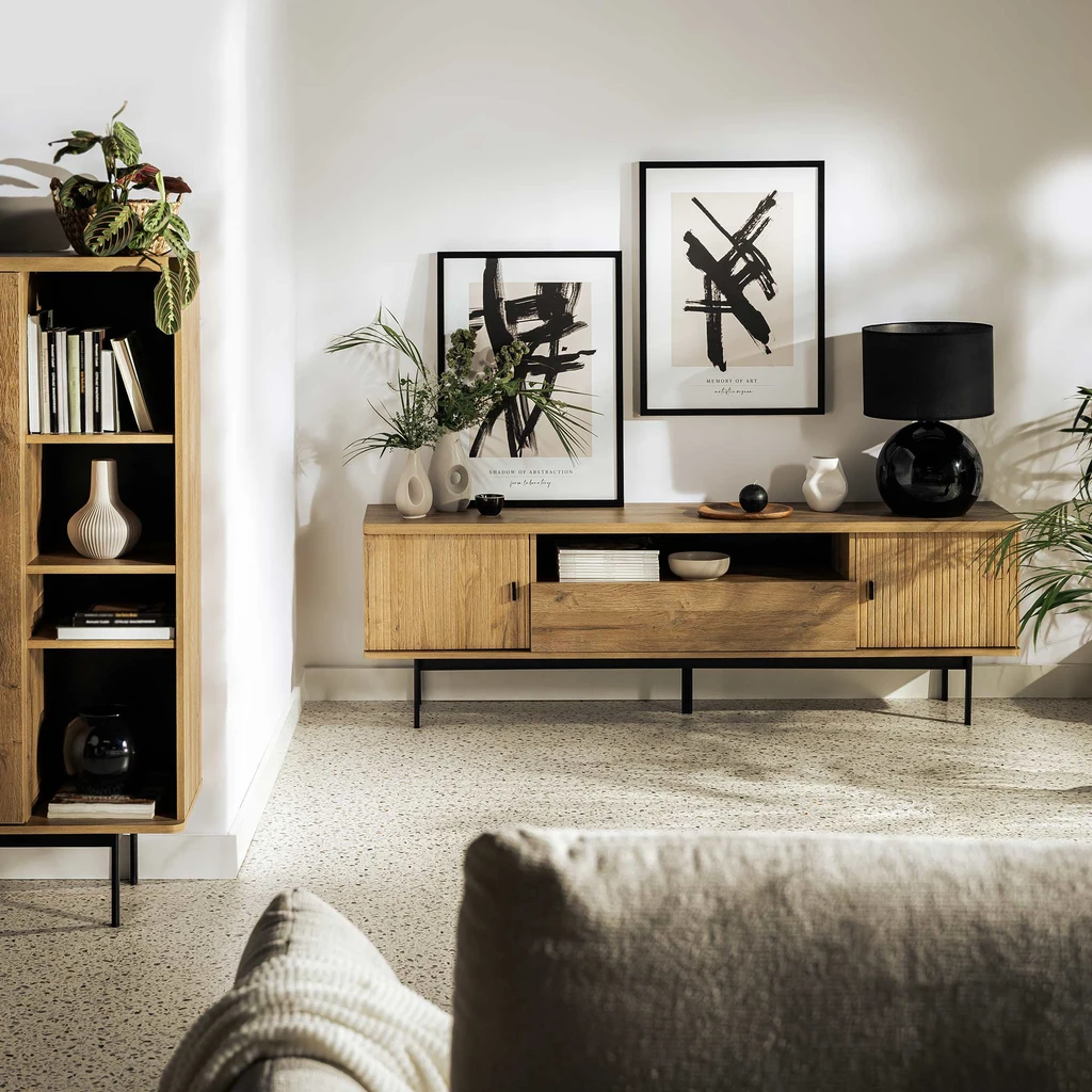 Maľba BLACK ABSTRACT II 50x70 cm