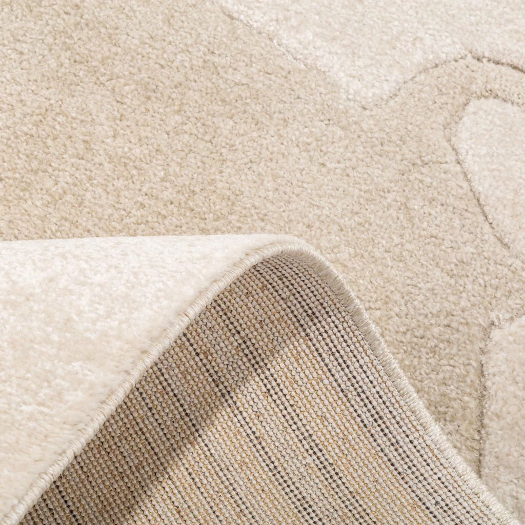 Krémový koberec s medvedíkom KIDY 120x170 cm