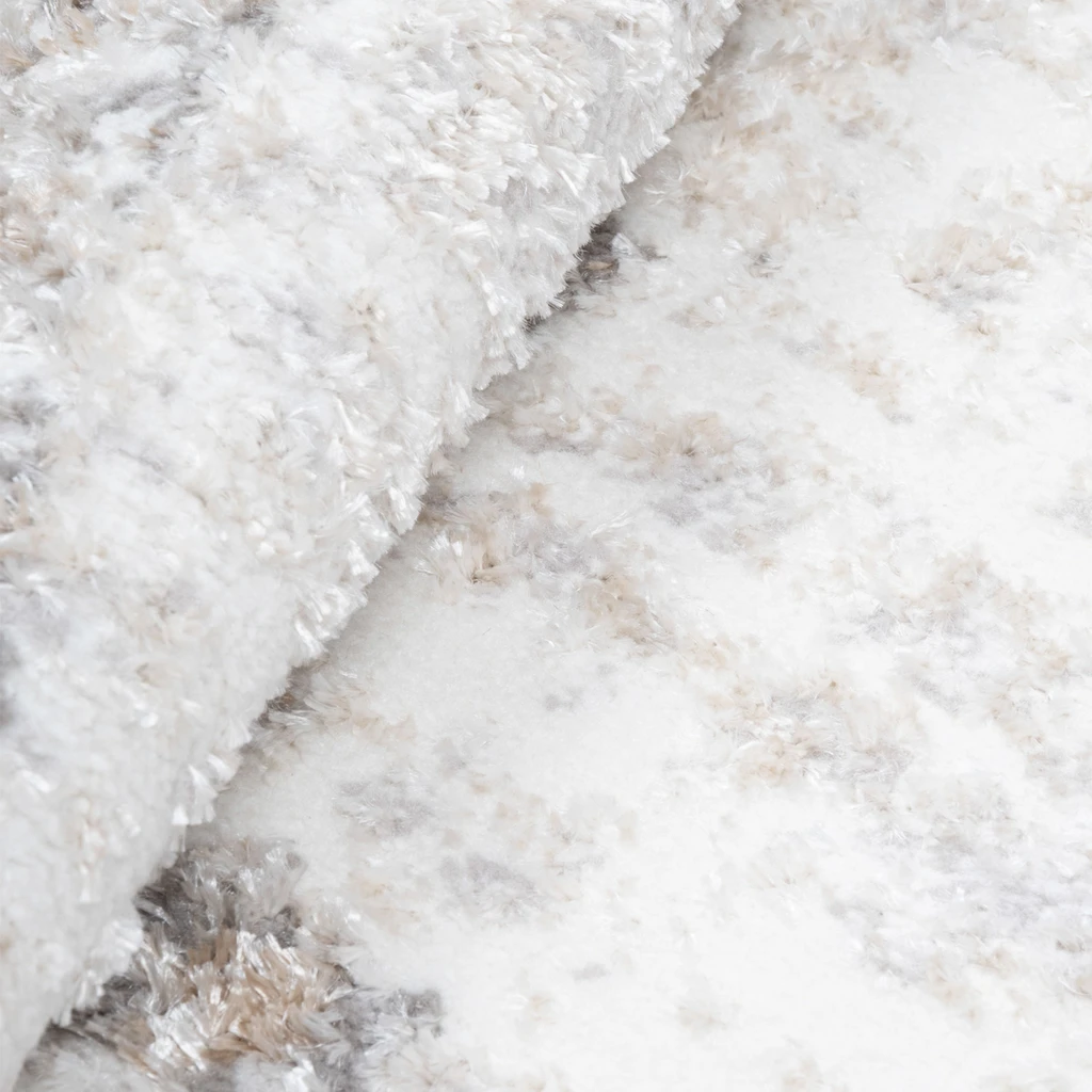 Retro sivý okrúhly koberec SALSA 100 cm