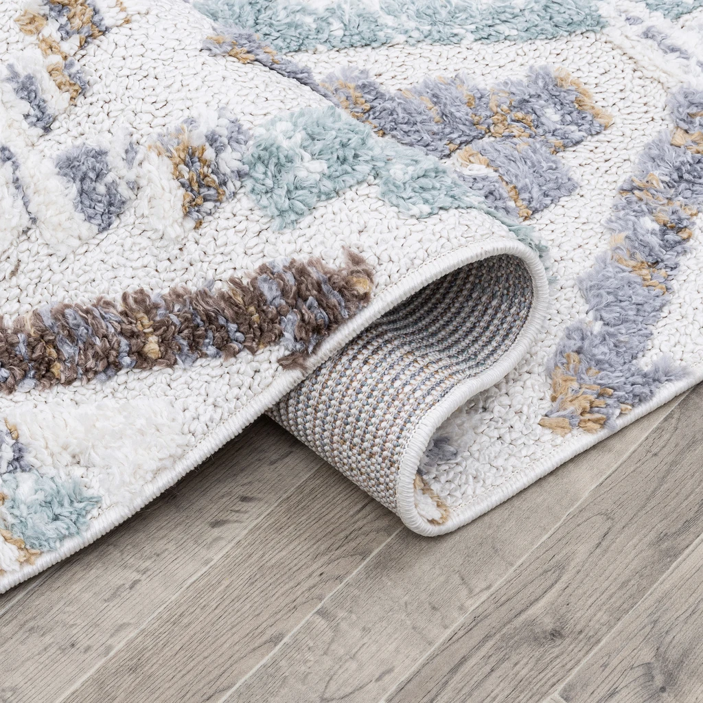 Koberec so strapcami etno vzor NEVADA 120x170 cm