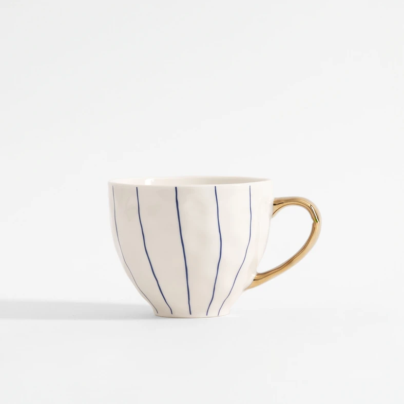 Porcelánový hrnček PRUHY 440 ml