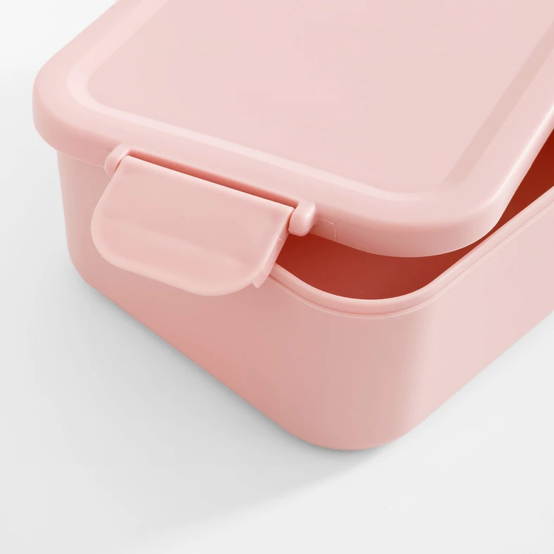 Kolorowe pudełko na lunch plastikowe