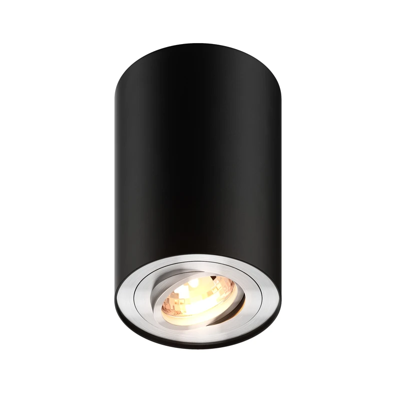 1-bodové svietidlo čierne RONDOO