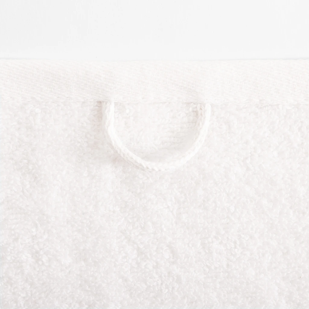 Súprava 2 uterákov biela/tmavomodrá GLOW