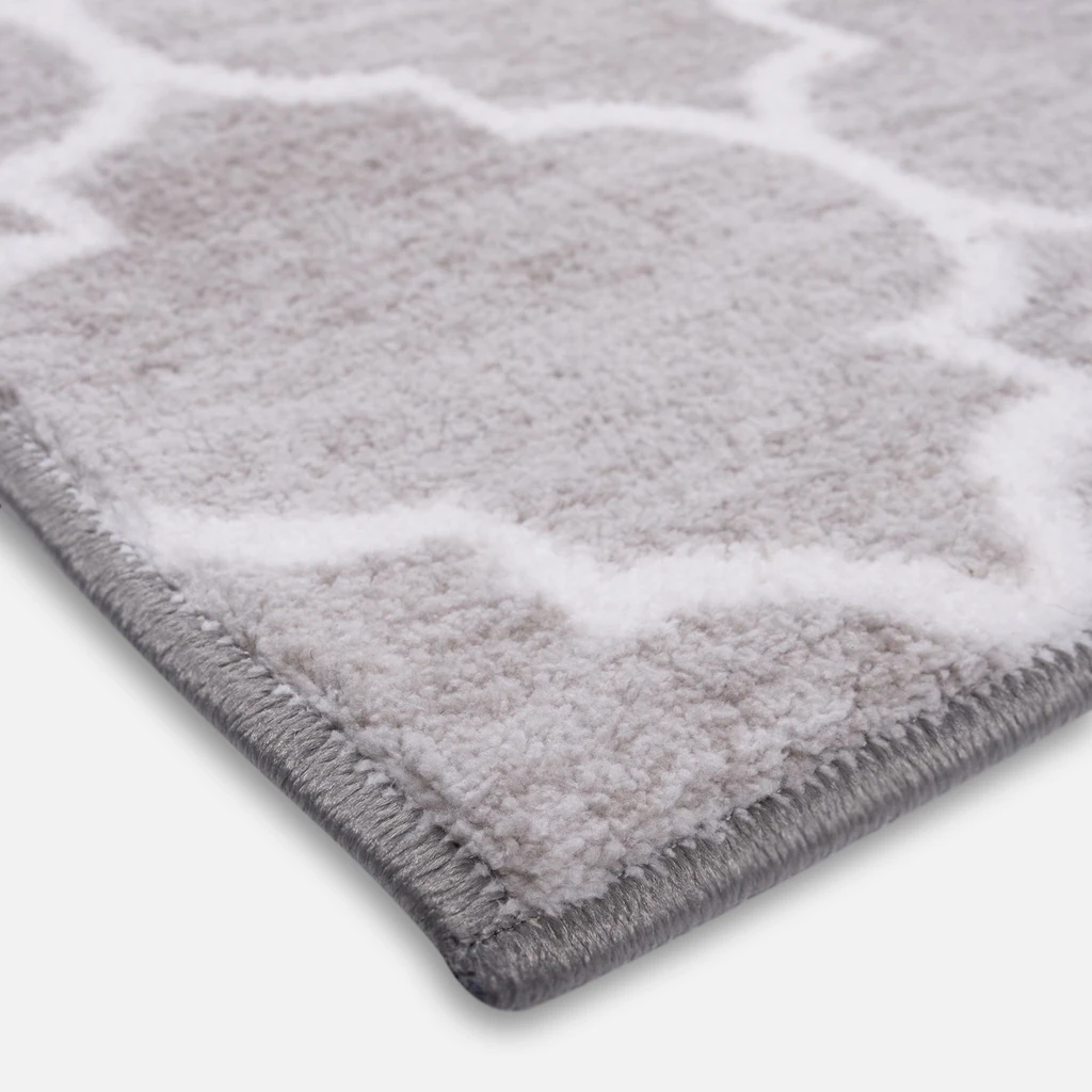 Chodnik marokański szary EPIC PRINT 80x200 cm - detal. 