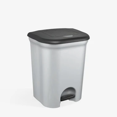 Odpadkový kôš s pedálmi TORGE 2x11l