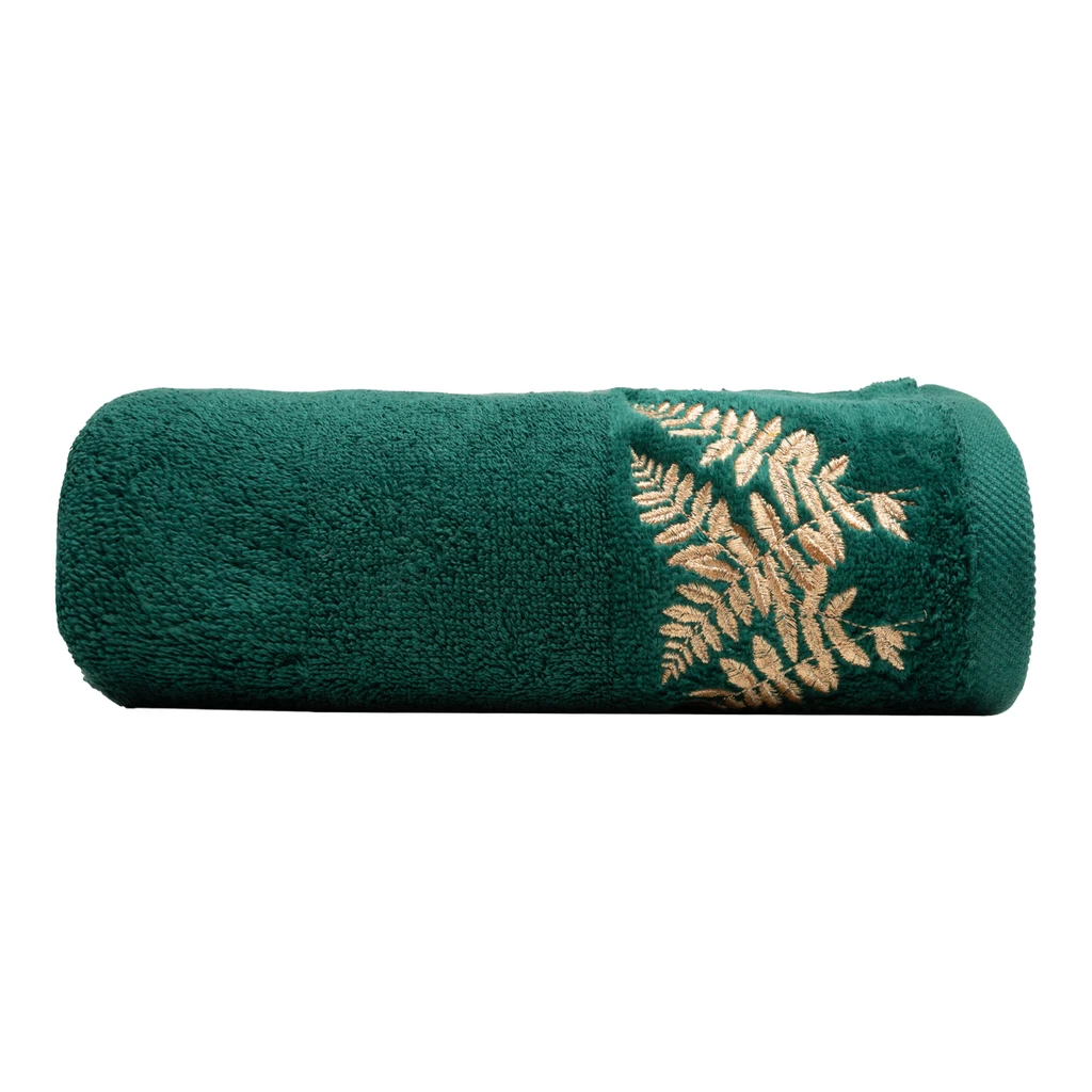 Bavlnený uterák tmavozelený LANNA 70x140 cm