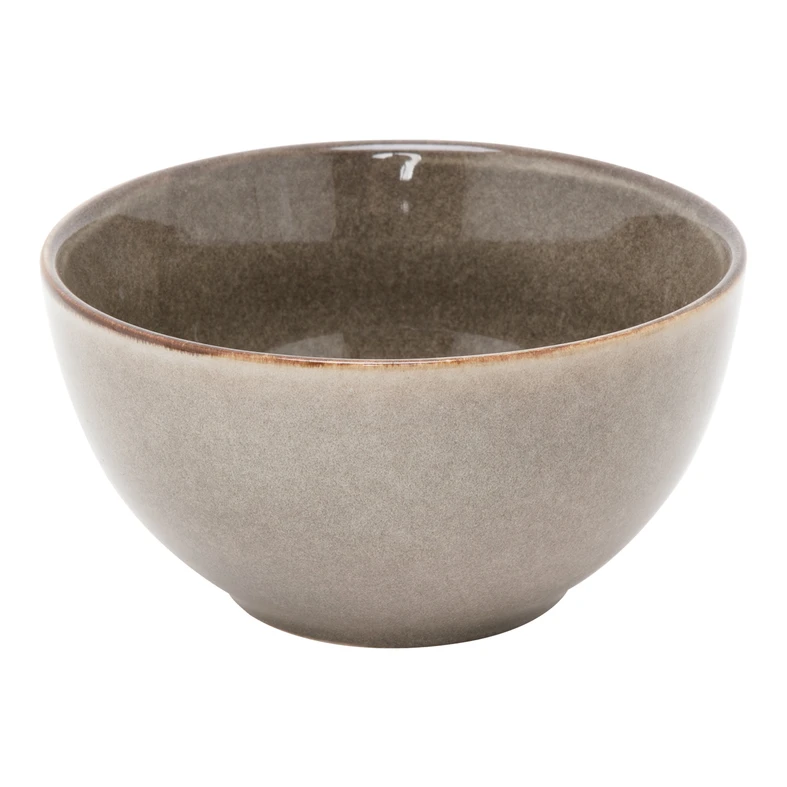 Miska hlboký tanier svetlošedý LUNA 610 ml