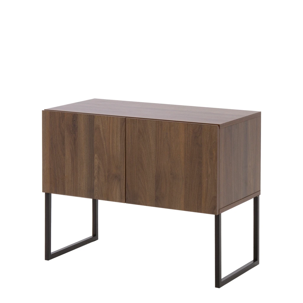 Komoda na lyžinách HAGA, orech