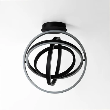 Stropné svietidlo TESS LED čierne