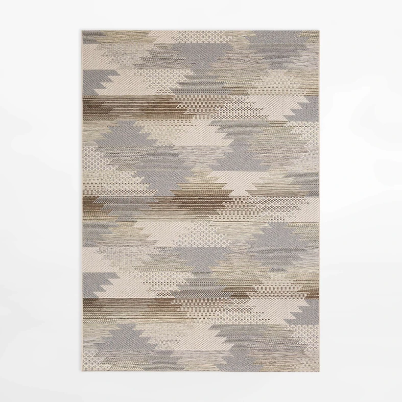 Prostokątny dywan geometryczny