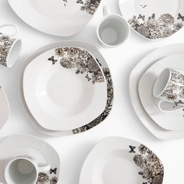 16-dielna jedálenská súprava PEONY