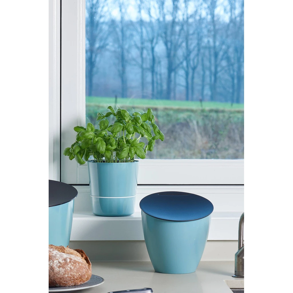 Zelený odpadkový kôš CALYPSO 2,2 l