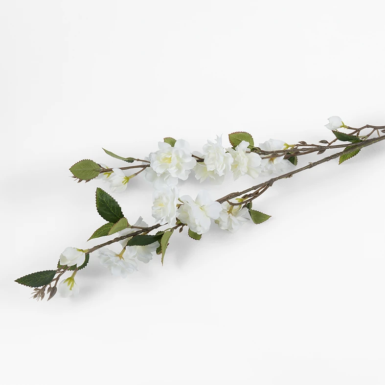 Umelý kvet jablone v bielej farbe 90 cm