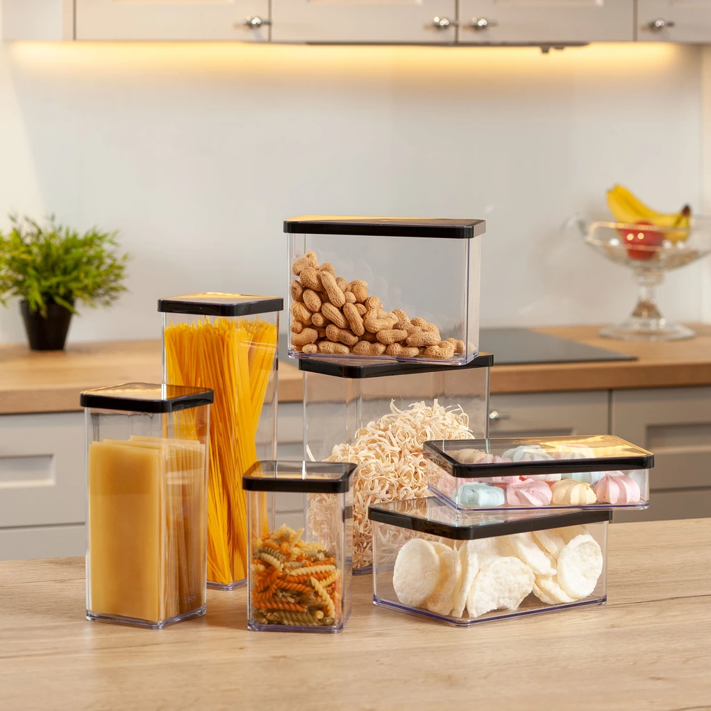 Nádoba na potraviny LOFT čierna 2,1 l