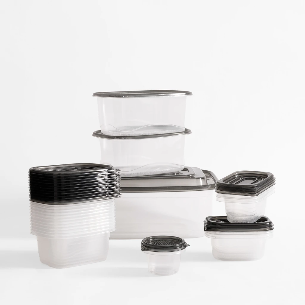 Pojemniki transparentne na żywność