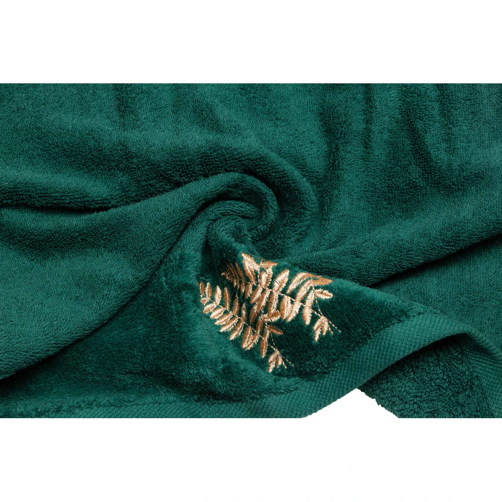 Bavlnený uterák tmavozelený LANNA 50x100 cm