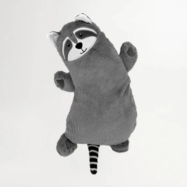 Vankúš plyšák mýval HUGGIE 50x33 cm