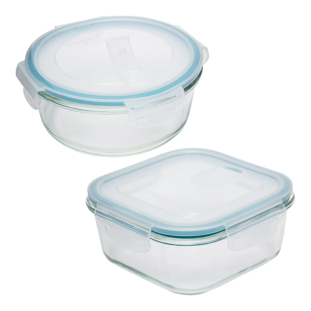 Multifunkčné dózy na potraviny VEGA sada 2 kusov 750 ml + 950 ml