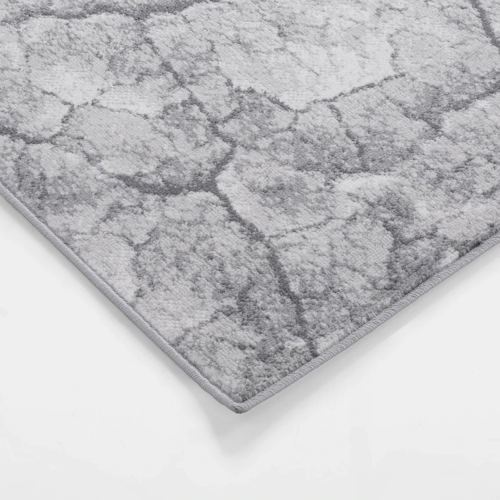 Koberec vzor stromovej kôry sivý MIRACLE 80x150 cm