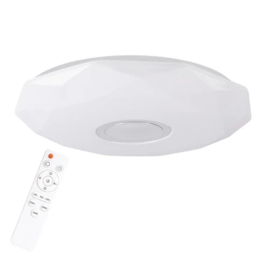 Stropné svietidlo biele LED 68W DIAMOND 50 cm s diaľkovým ovládaním