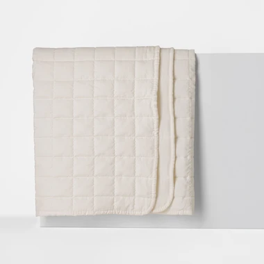 Prehoz na posteľ v krémovej farbe GISELLE 200x220 cm