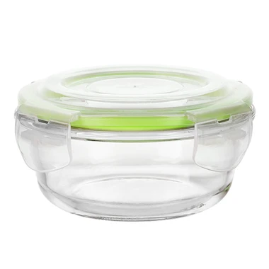Sklenená nádoba na potraviny s vekom FRIGO 620 ml