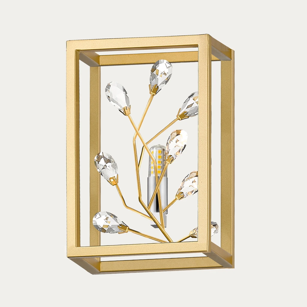 Oprawa lampy przystosowana została dla 1 żarówki LED typu G9 o mocy maksymalnej 33W.