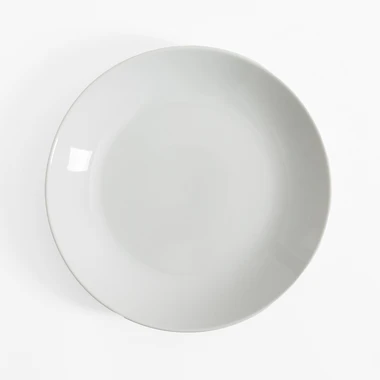 Porcelánový dezertný tanier biely 19 cm