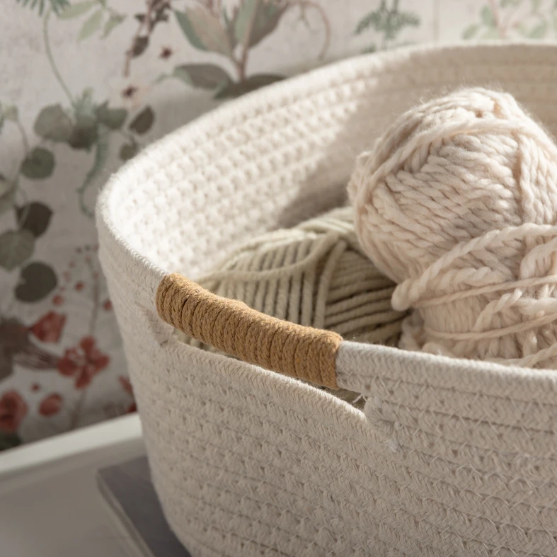 Úložný kôš biely 32x28x15 cm