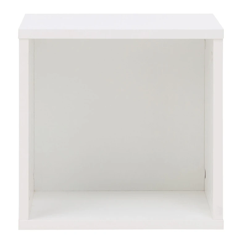 Závesná polica štvorcová biela MODERN