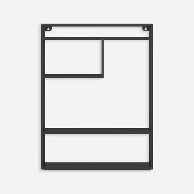 Závesná kovová polica 65 cm SALISTAR