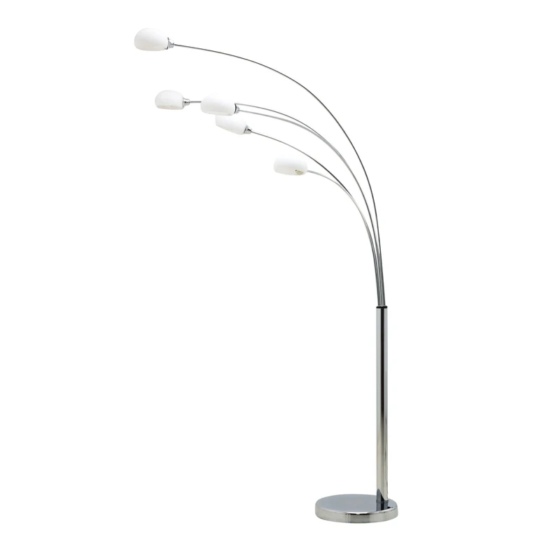 Moderné biele stojace svietidlo VENTI