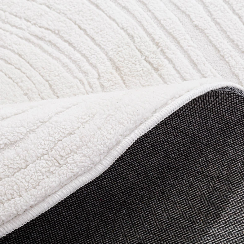 Krémový koberec ACTION, 120 cm