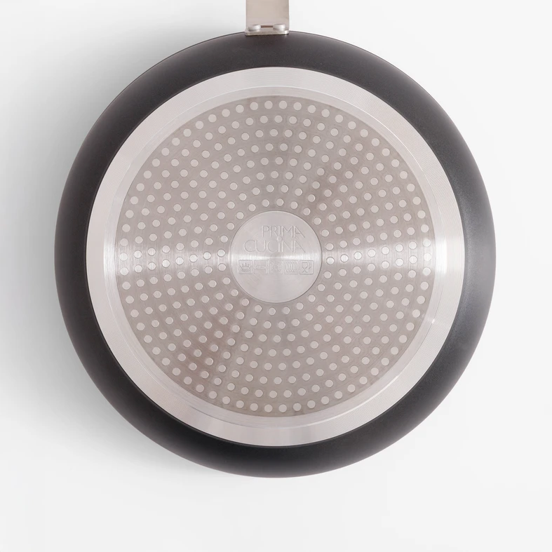 Aluminiowa patelnia na gaz i indukcję