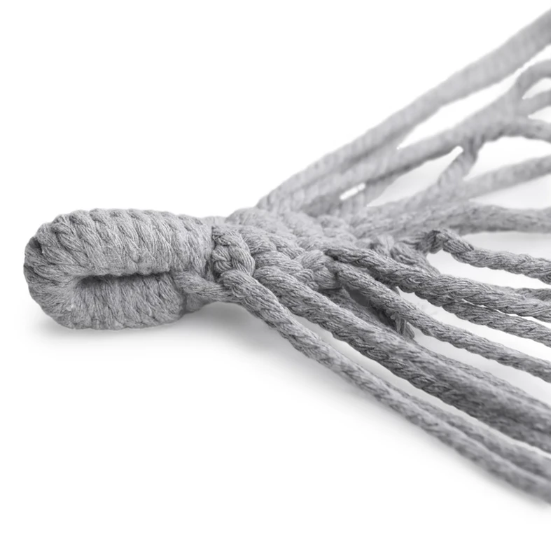 Hojdacia sieť do záhrady sivá COLADA 240x80 cm