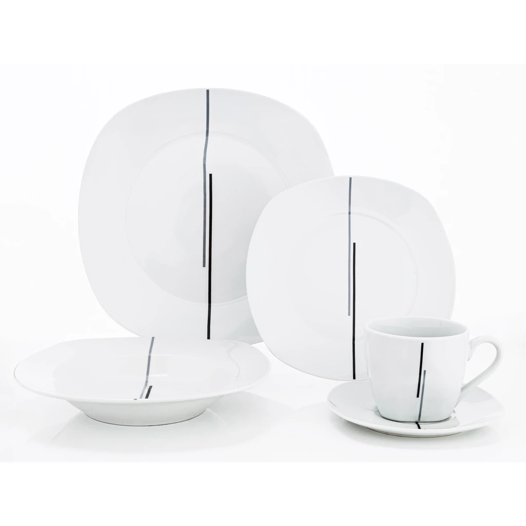 Servis na obed a kávu RETO, 30 prvkov