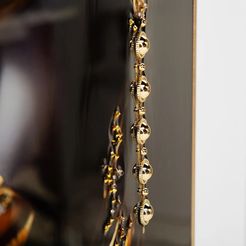 Obraz na plátne v glamour štýle AFRIKA ŽENA II 62x92 cm